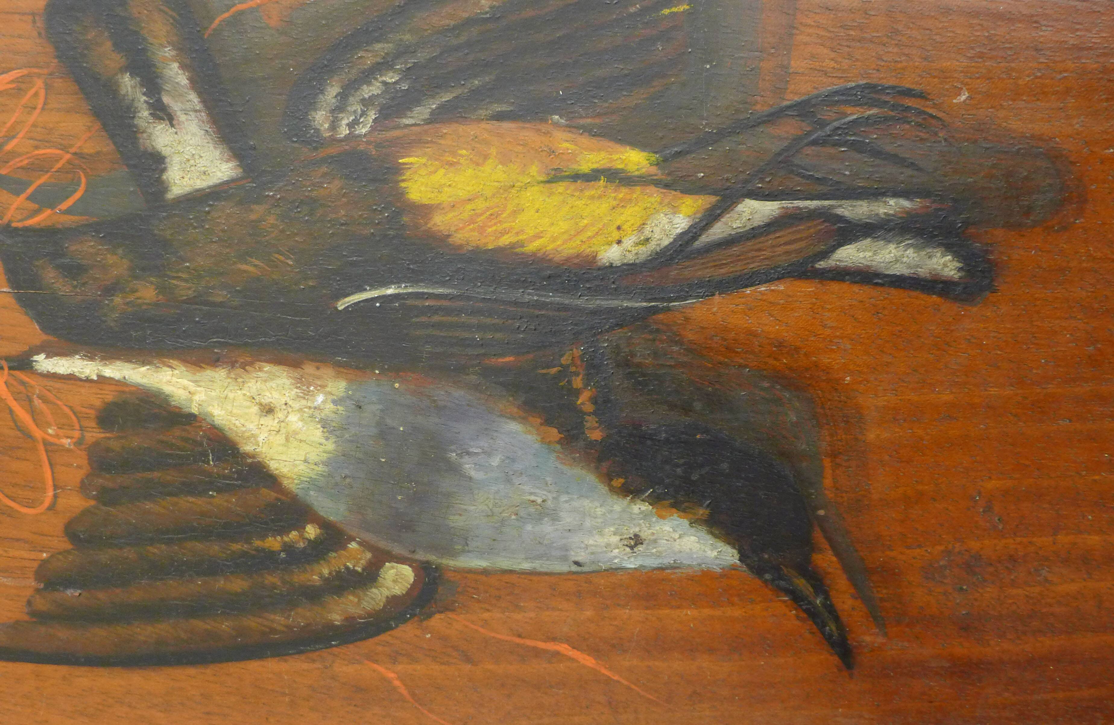 Painting Still Life Birds 1884