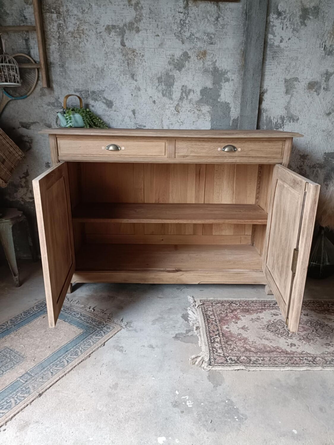Wooden sideboard