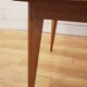 Table vintage extensible en chêne, 1950