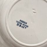 10 “Dodds” ironware soup plates from Choisy le Roi