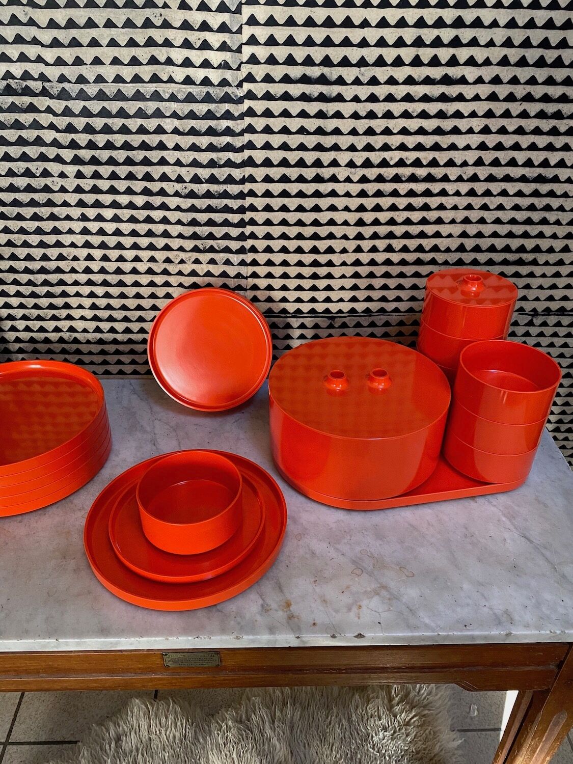 Massimo Vignelli Tableware Service for Heller