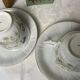 Duo of antique coffee cups