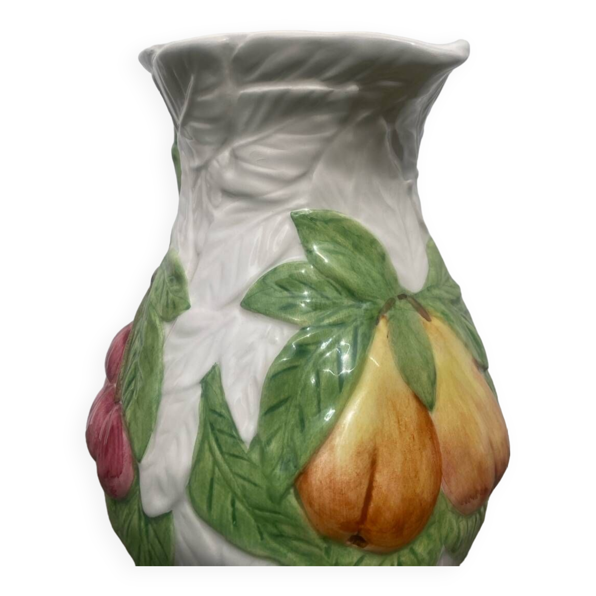 Ceramic fruit slush pitcher