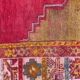 Old Turkish carpet Anatolia handmade 105x135 cm