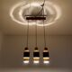 Danish Copper Cascading Lamp