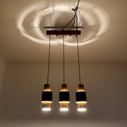 Danish Copper Cascading Lamp