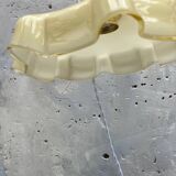 Vintage opaline portable lamp