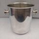 Christofle vibration model - champagne bucket Luc Lanel silver-plated in very good condition.