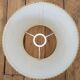 Vintage beige jute lampshade H14cm