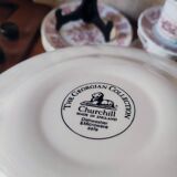 Churchill 24-piece earthenware dessert service, the Georgian collection