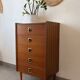 Vintage teak chest of drawers/commode