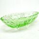 I3t green hydrangea plate art deco