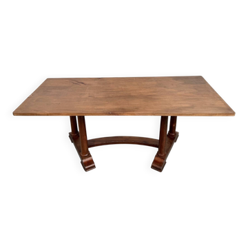 Art Deco dining table or desk in oak and beech – 1930s
