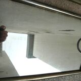 1950s wooden and mirror plateau