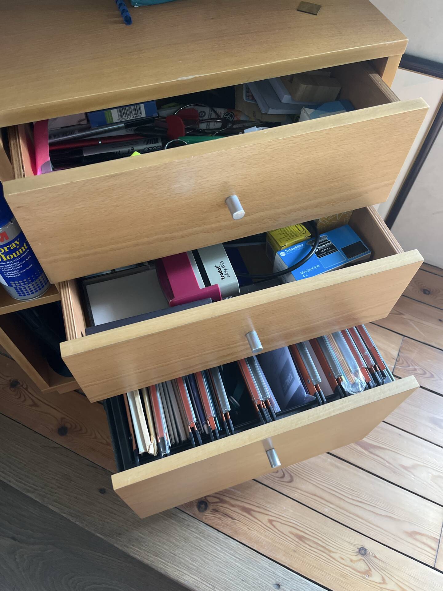 Wooden desk by Terence Conran for Habitat