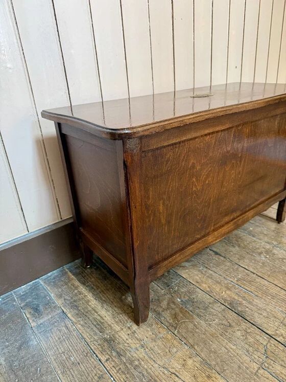 Old wooden chest from a rectory.