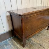 Old wooden chest from a rectory.