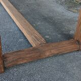 Solid oak farmhouse table