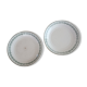 2 hollow plates in iron earth Sarreguemines