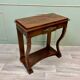 Console in flamed mahogany from empire 19th century