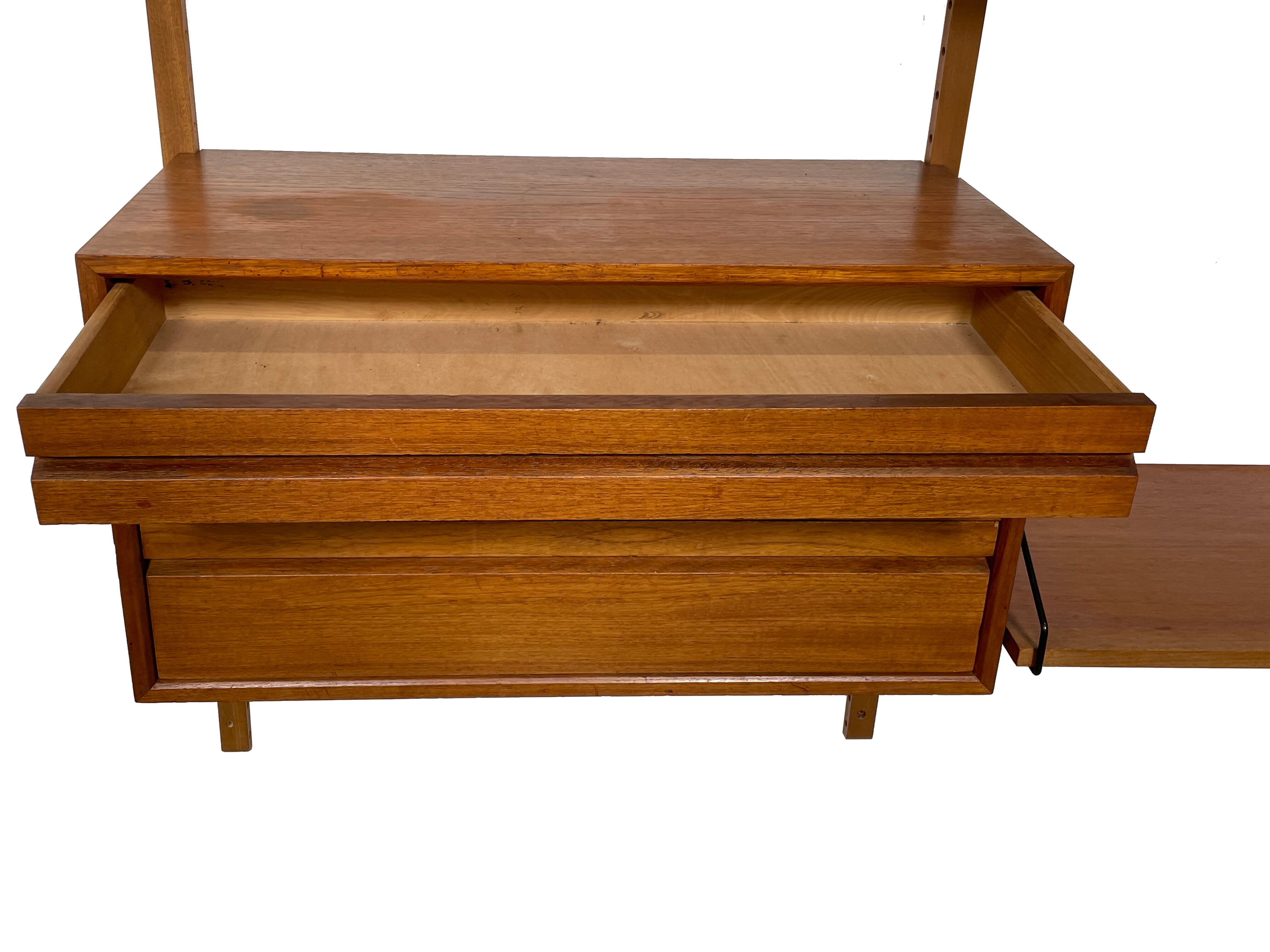 Vintage Poul Cadovius Royal System wall system wall unit