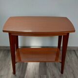 Console side table with compass legs