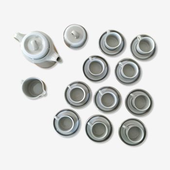 Service thé café en porcelaine de Finlande Arabia design modèle Salla