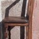 Chaise Lorraine. (Bois massif, 19ème siècle)