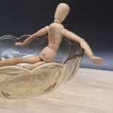 Amber salad bowl, Manage glass