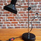 80's black pendulum lamp