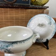 St-Amand soup tureen A. Lebacqz & M. Bouchart Rocaille model