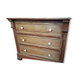 Chest of drawers on marble top