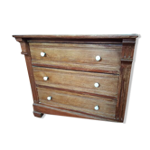 Chest of drawers on marble top