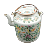 19th-century canton porcelain teapot
