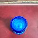 Authentic Berluze Vase Glass Paste by Mic and Bob Le Bleis 1970s