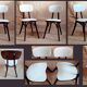 Pair of vintage bistro chairs CSM 60s