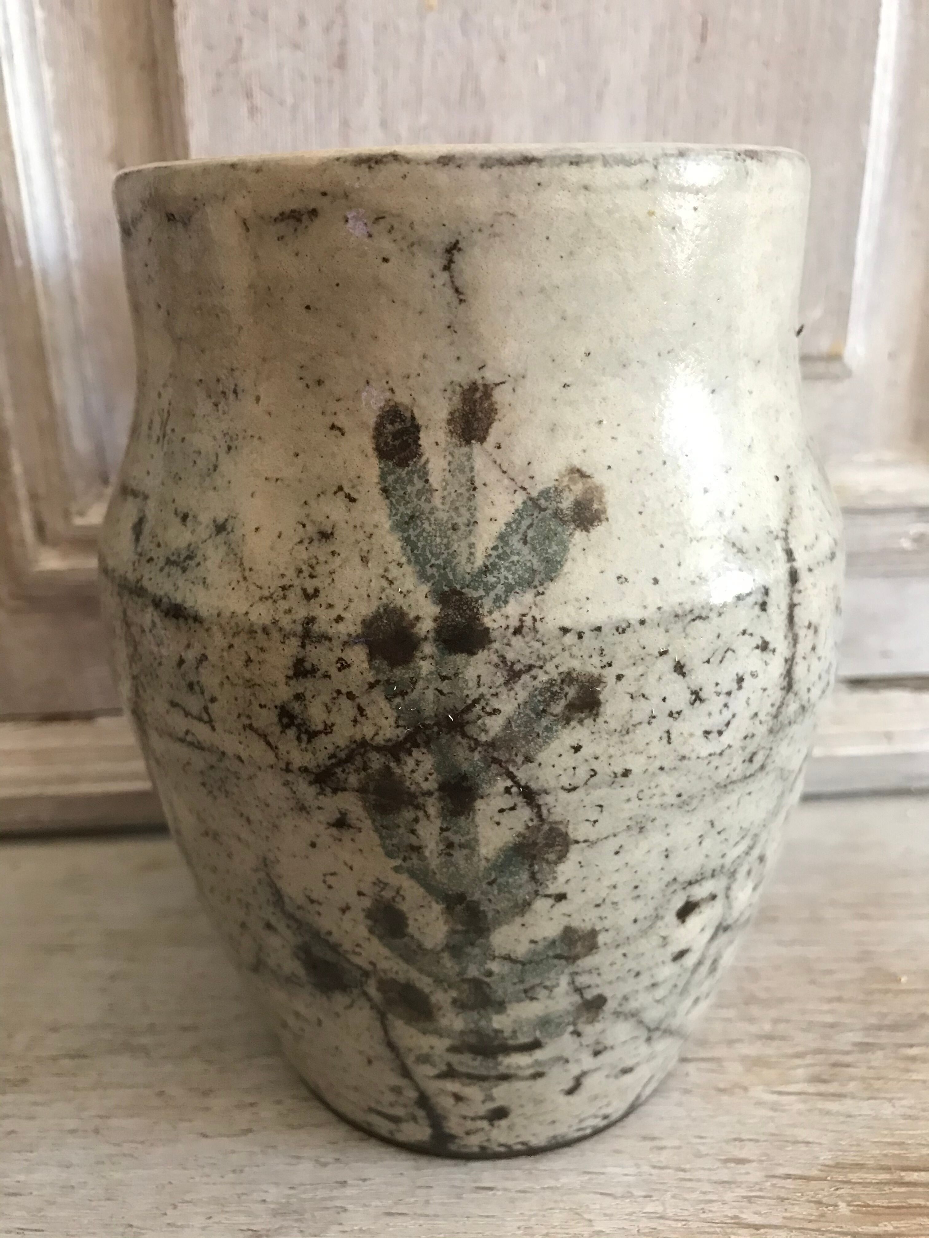 Vase Gustave Reynaud Le Murier Vallauris