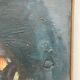 Oil on canvas vintage