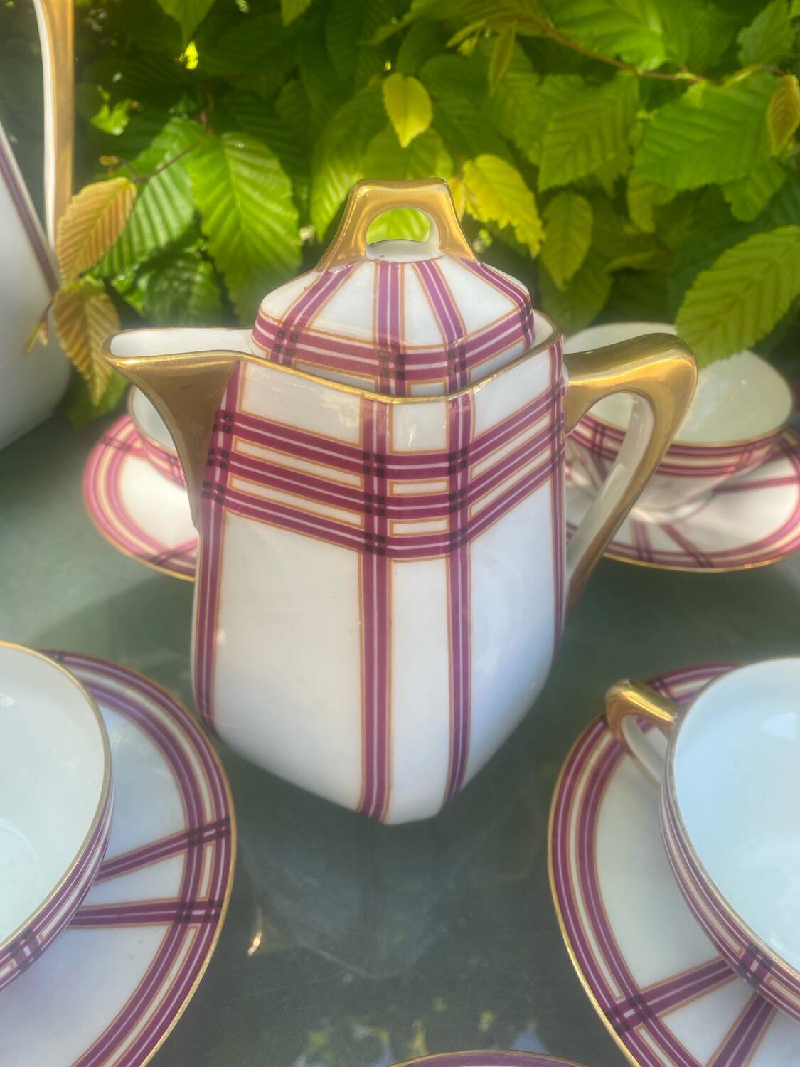 Art Deco coffee service