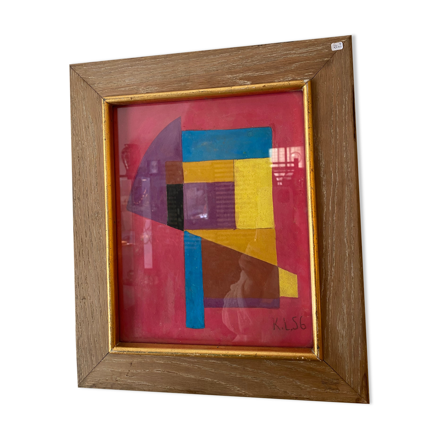 Gouache painting by Kurt Lewy