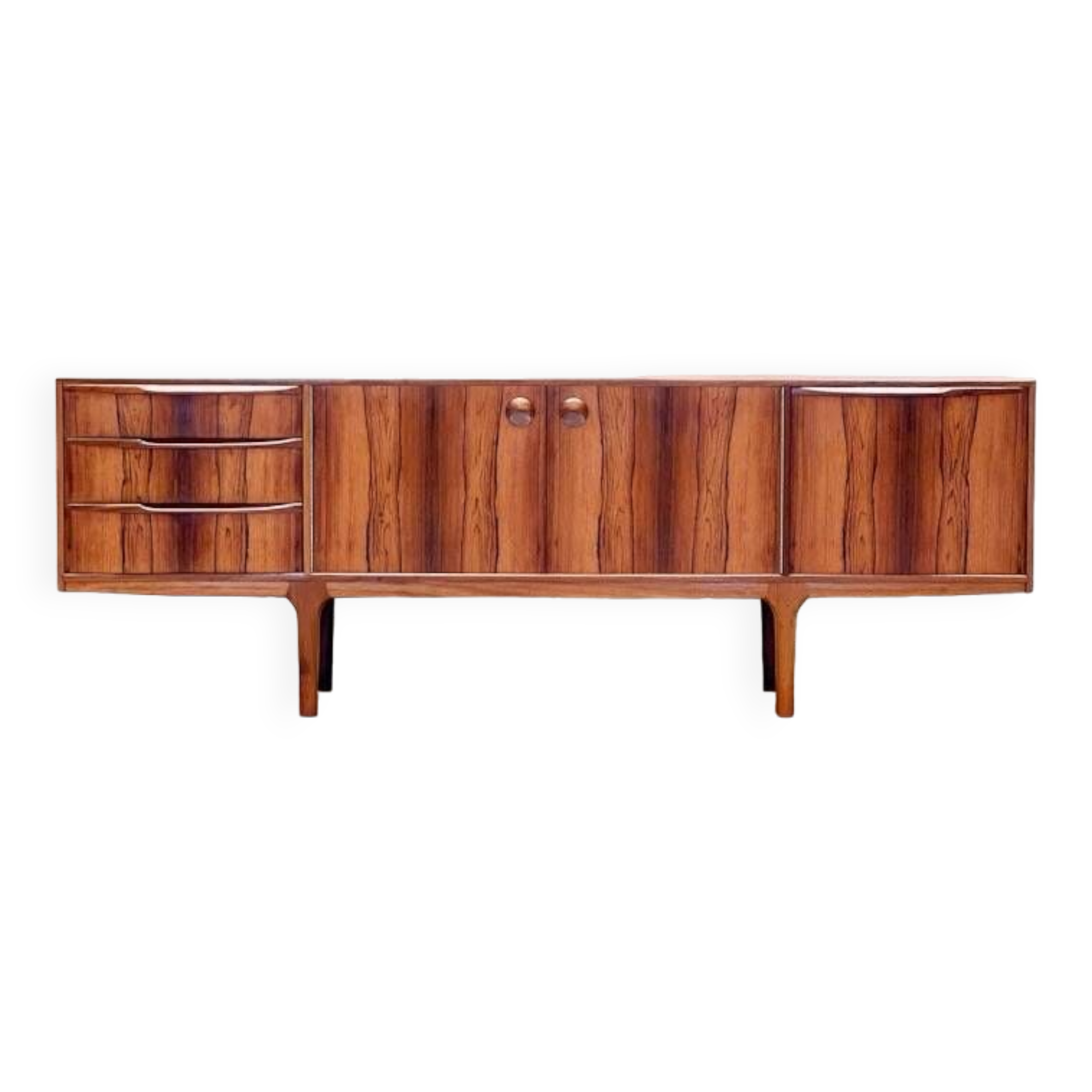 Enfilade vintage en palissandre par Tom Robertson pour McIntosh, Écosse, 1960