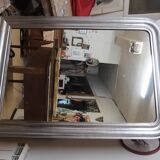 Mirror era Louis Philippe restored silver leaf 95x135cm