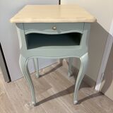 Refurbished bedside table in vintage/country chic style