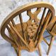 3 vintage Windsor wheelback chairs