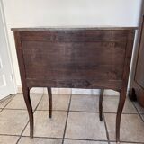 Small curved chest of drawers in Louis XV style