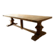 Monastery table Spirito in solid oak - length 280 cm