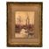 Louis Tauzin (1842-1915), “Landscape at the river” watercolor signed and framed