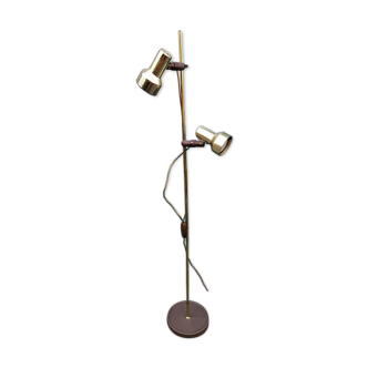 2-spot brass lamp 1970