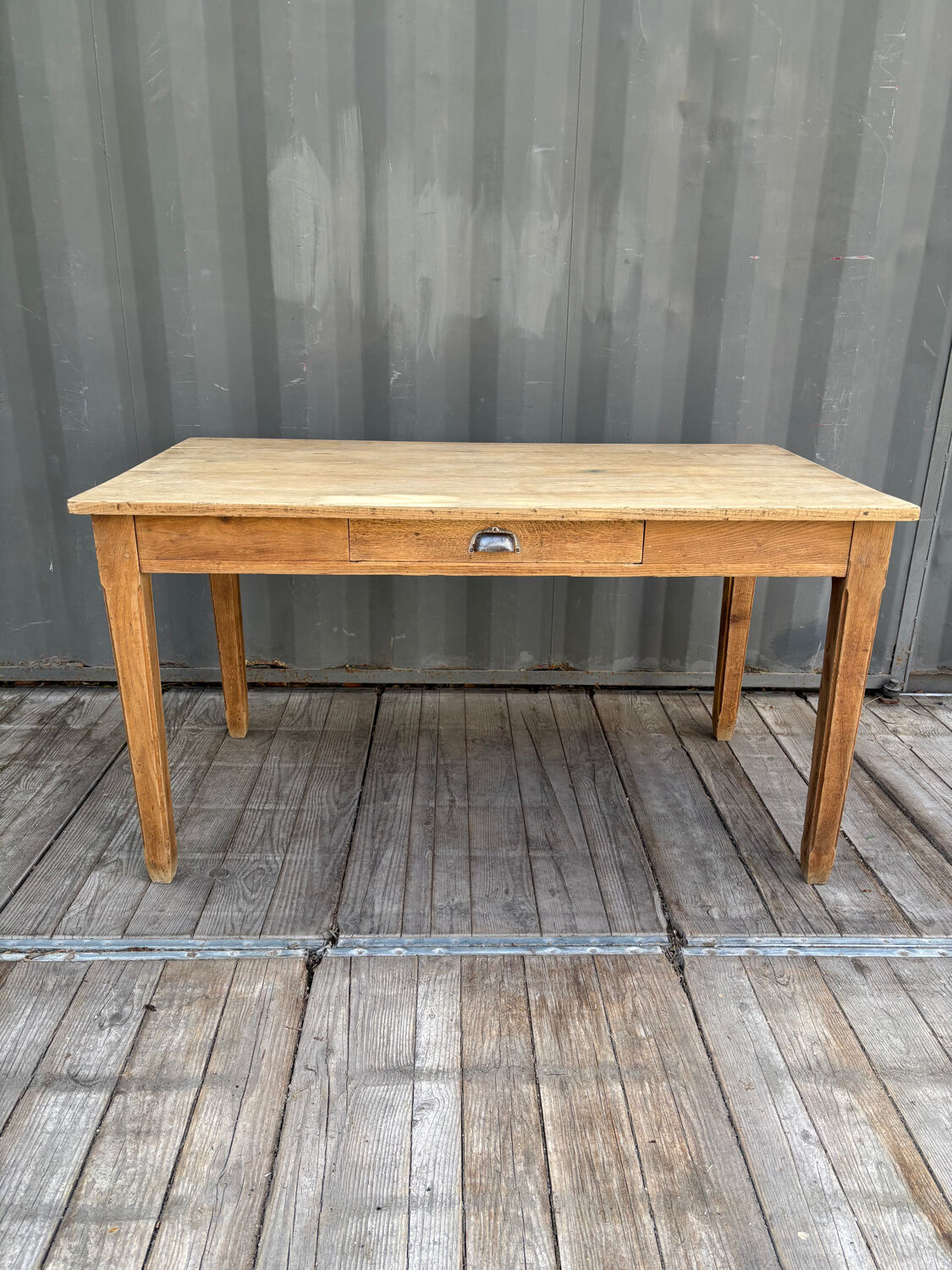 Oak farmhouse table