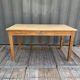 Oak farmhouse table